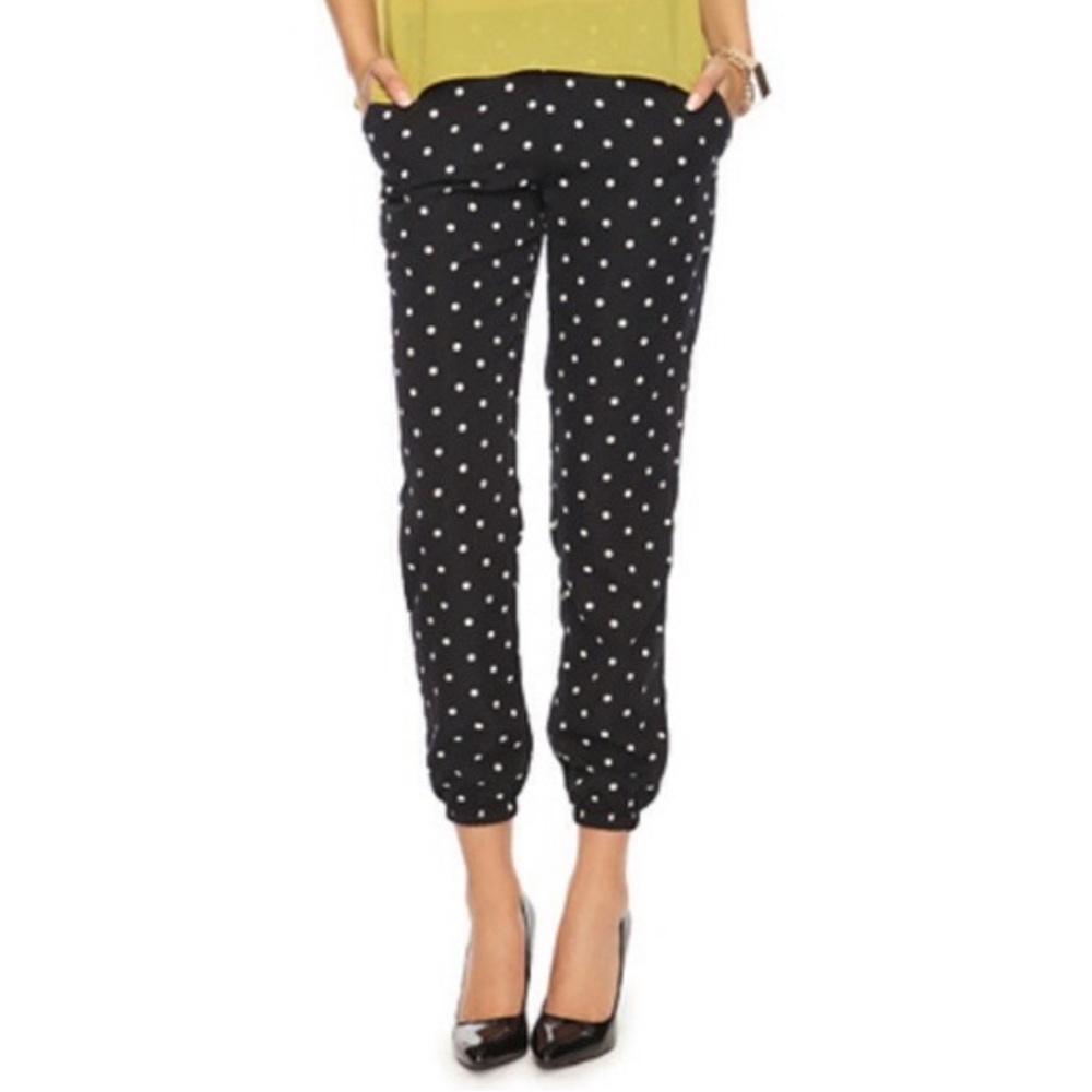 Forever 21 Polka Dot Print Pant